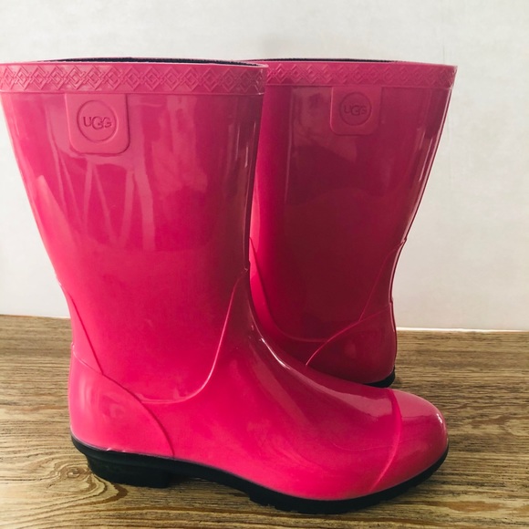 Ugg Womens Sienna Rain boots Size 5 - Picture 5 of 8